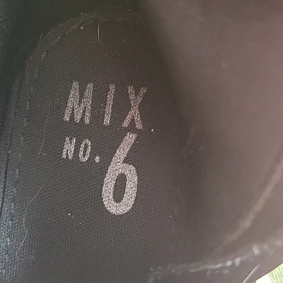 Mix No.6 Black Kids Boots with Glitter Accents - Picture 2 of 4